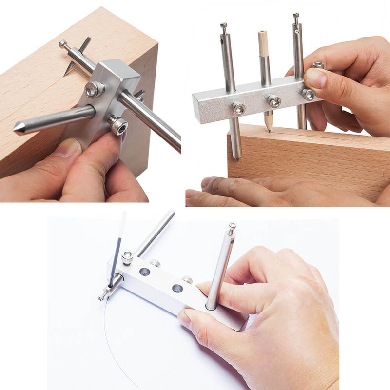 Cowryman multifunction marking gauge and center finder
