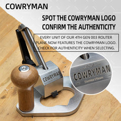 Router Plane | Hand Plane | Wood Planer - Cowryman