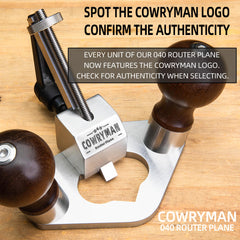 Router Plane | Hand Plane | Wood Planer | Grooving Tool for Cutting Dados Grooves Mortise 040 - Cowryman